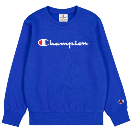 Champion Kids Big Logo Fleece Sweatshirt "Blue"