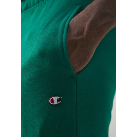 Champion Legacy Icon Rib Cuff Pants C Logo "Dark Green"