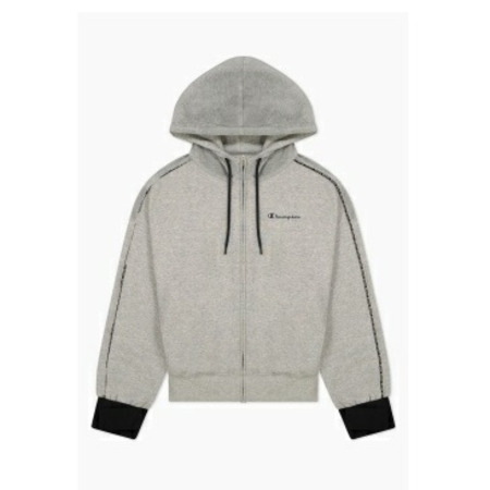 Champion Legacy Wmns Sport Hooded full zip Sweatshirt "Grey"