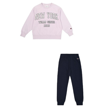 Champion New York Girl's Tracksuit "Pastel Lilac"