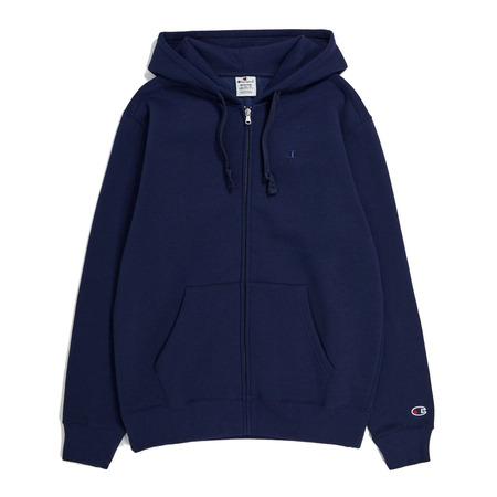 Champion Rochester Full-Zip C Logo Fleece Hoodie "Dark Blue"