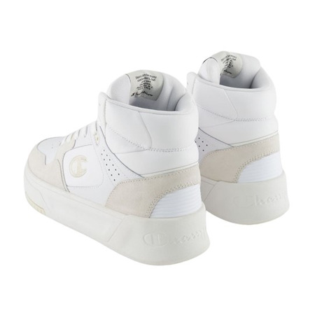 Champion Rochester Z80 Leather Hi Plataform SL Mid Wmns "White"