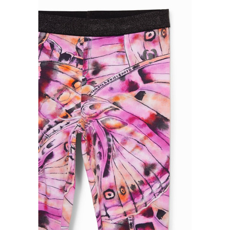 Desigual Butterfly Wings Leggings "Fuchsia"