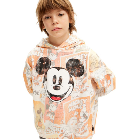 Desigual Mickey Mouse Sweatshirt "Orange"