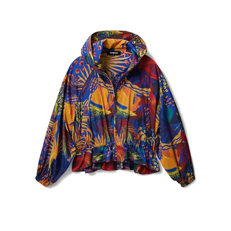 Desigual Oversized Tropical Windbreaker