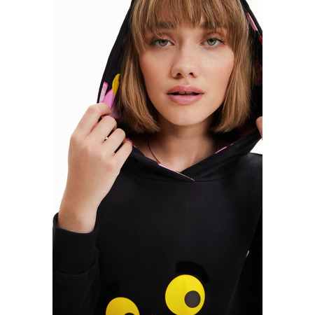 Desigual Short Pink Panther Sweatshirt Dress