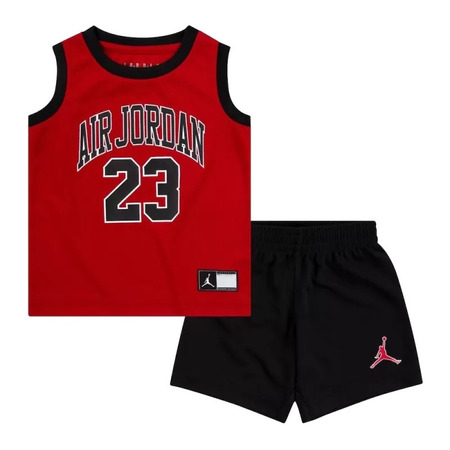 Jordan Infants HBR DNA Muscle Short Set "Gym Red-Black"