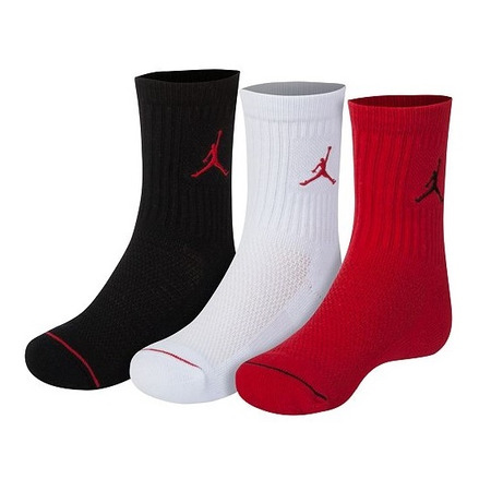 Jordan Kids Jumpman Crew Socks 3 Pair " Multicolor"