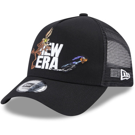 New Era Trucker Cap - Looney Tunes Wile E. Coyote "Black"