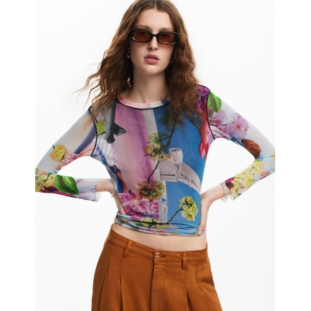 Desigual Printed T-shirt M. Christian Lacroix"Multicolor"