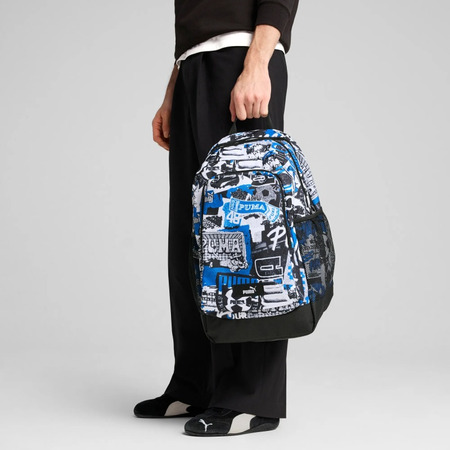 PUMA ACADEMY AOP Backpack " Black-Sreet Style"