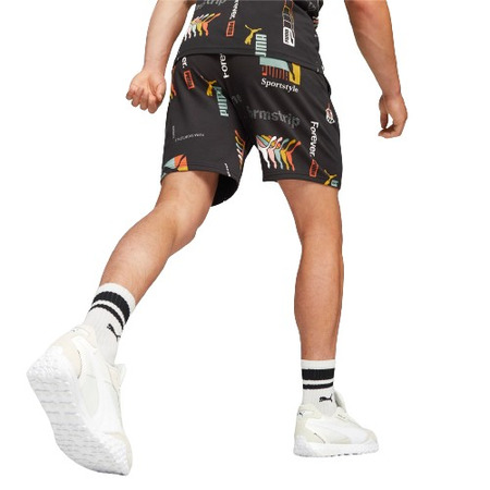 Puma Classics Brand Love AOP Shorts 8" TR