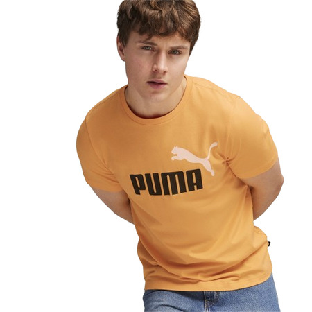 Puma ESS+ 2 Col Logo Tee "Ginger Tea"