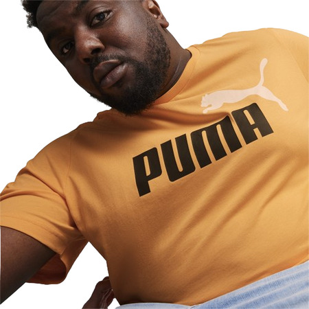 Puma ESS+ 2 Col Logo Tee "Ginger Tea"