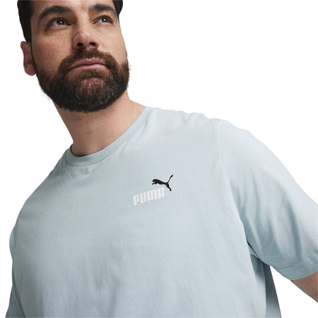 Puma ESS+ 2 Col Small Logo Tee "Turquoise Surf"