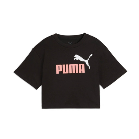 Puma ESS 2 COLOR No. 1 Logo Short Length Tee G "Black"