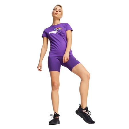 Puma ESS+ LOVE WINS Biker Shorts "Purple"