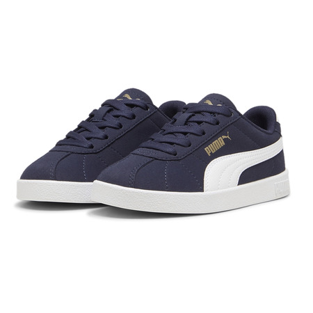 Puma Kids Club II  "Navy-Gold"