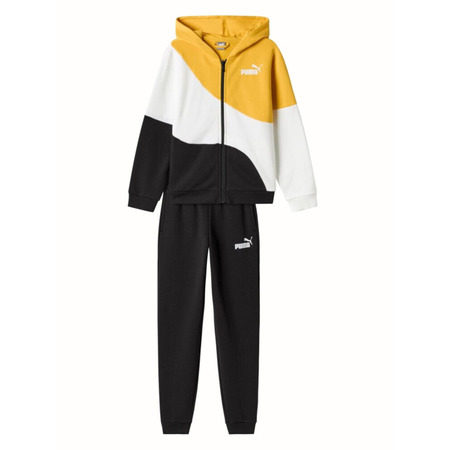 Puma POWER Junior Hooded Sweat Suit "Yellow"