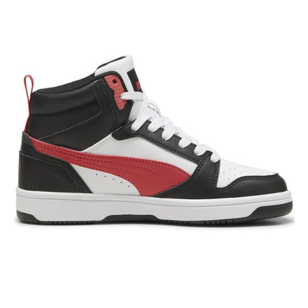 Puma Rebound V6 Mid Jr "Black-For All time Red"