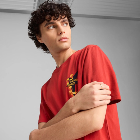 Puma ROAD TO UNITY Graphic Tee "Red Fire"