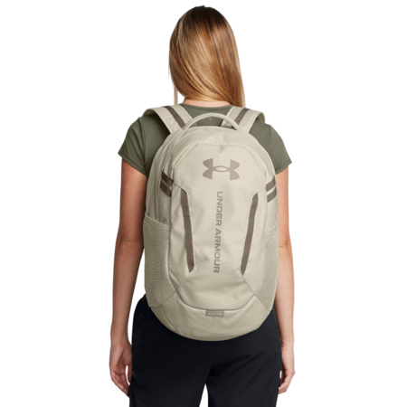 UA Hustle 6.0 Backpack "Khaki Base-Taupe Dusk"