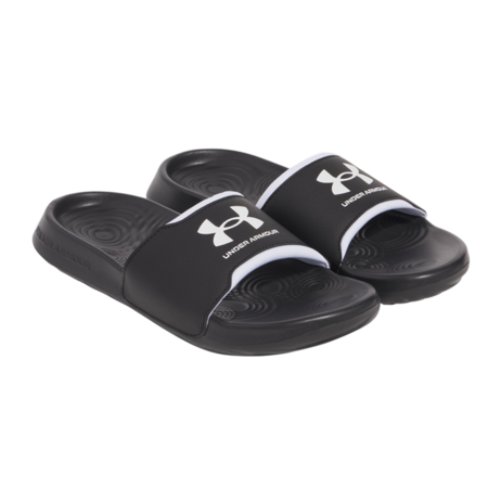 UA Men's Ignite Select Slides "Black-White"