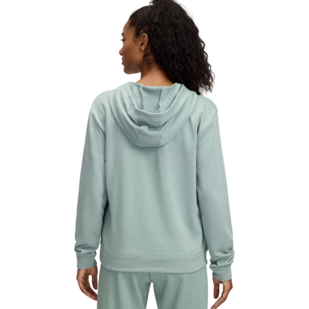 UA Women's Rival Terry Hoodie "Silica Green"