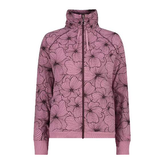 Campagnolo Women's Sweatshirt with Floral Print "Pink"