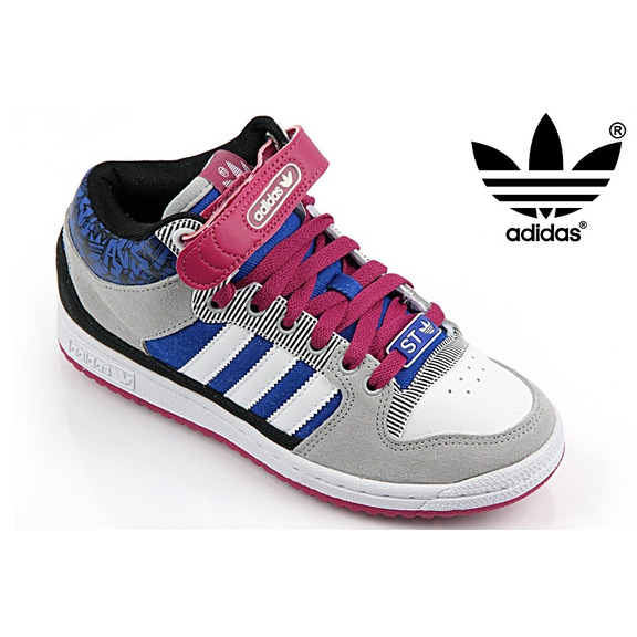 Decade Mid ST W  (gris/blanco/azul/burdeos)