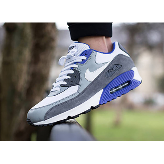 Nike Air Max 90 Essential (122/blanco/gris/purple)