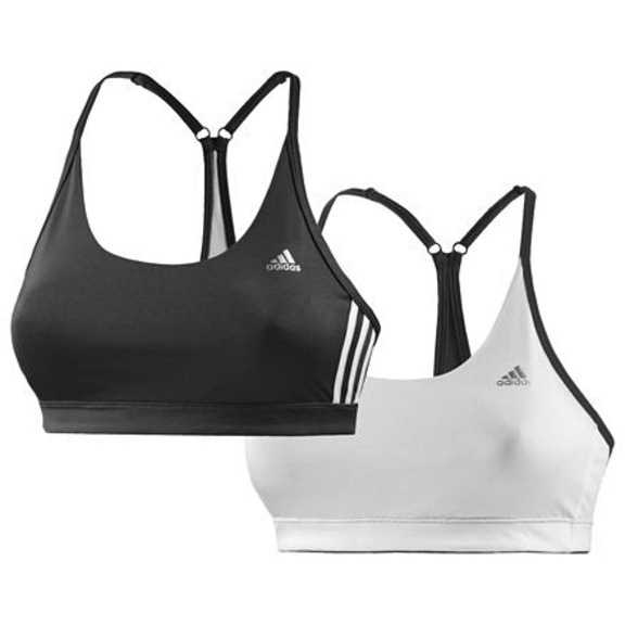 Adidas Sujetador Mujer Clima Essentials (Negro/Blanco)