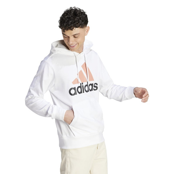 Adidas Essentials Logo Hoodie "White"