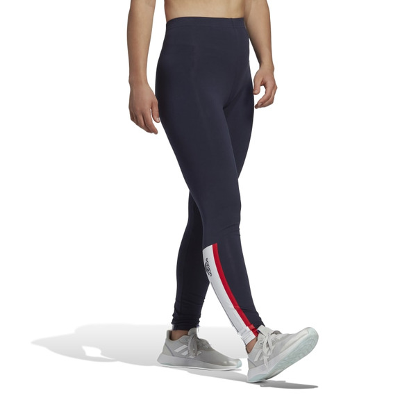 Adidas Essentials Pinstripe Block Leggings 7/8