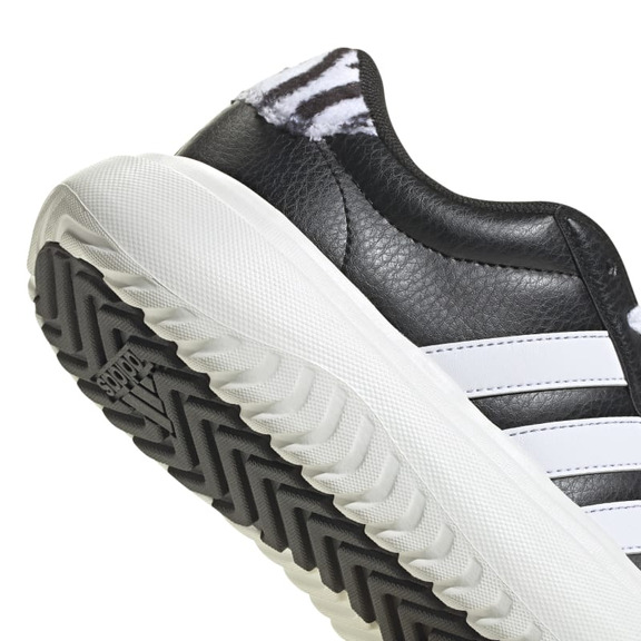 Adidas Grand Court Platform "Core Black"