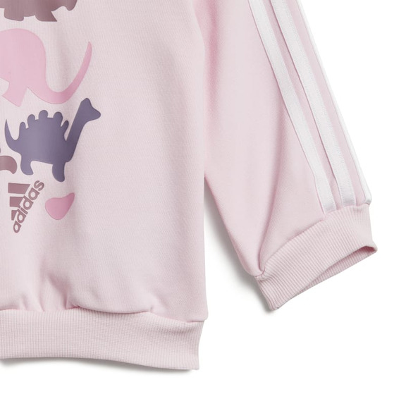 Adidas Infants Dino Camo AOP FT Jogger Set "Clear Pink"