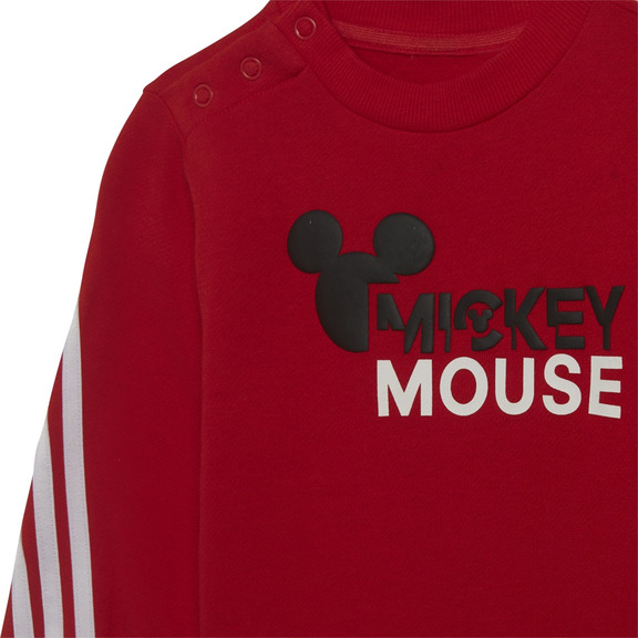 Adidas Infants x Disney Mickey Mouse Joggers Tracksuit "Vivid Red"