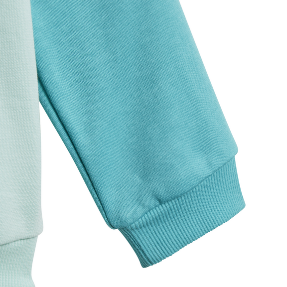 Adidas Logo Fleece Jogger Tracksuit Infants (Clear Mint/Hi-Res Aqua)