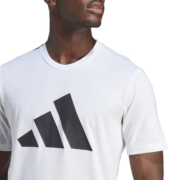 Adidas Train Essentials Feelready Logo Training T-Shirt  "White"