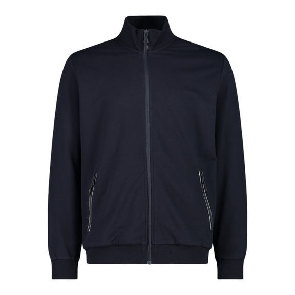 Campagnolo Men's full-zip sweatshirt in regular fit "Black-Blue"