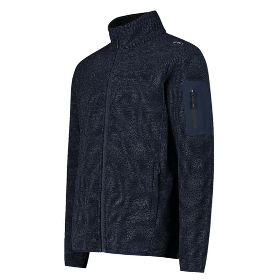 Campagnolo Men's Jacquard Knit-Tech Fleece "Blue - Antracite"