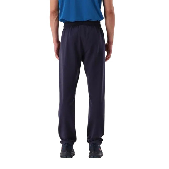 Campagnolo Men's joggers in stretch french terry "Black-Blue"