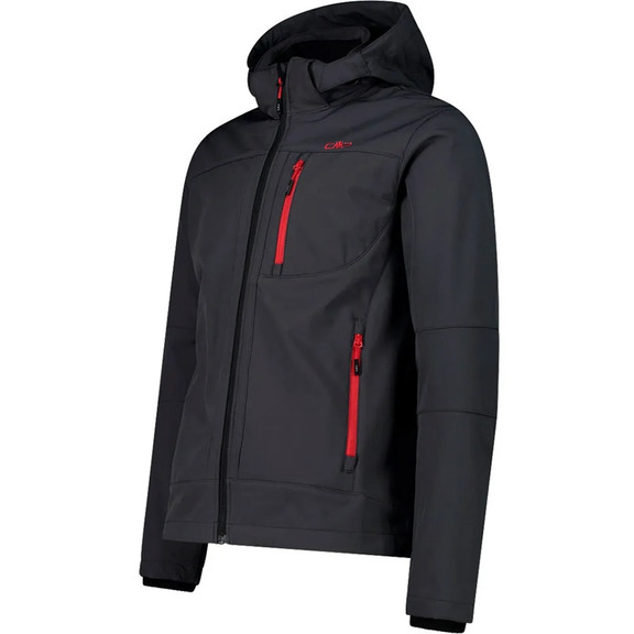 Campagnolo Men's Softshell Jacket "Black"