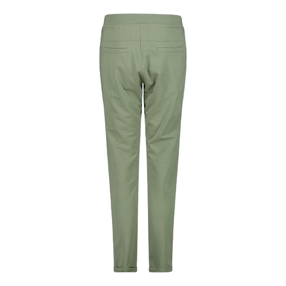 Campagnolo Stretch Trousers with Turn-up "Salvia"