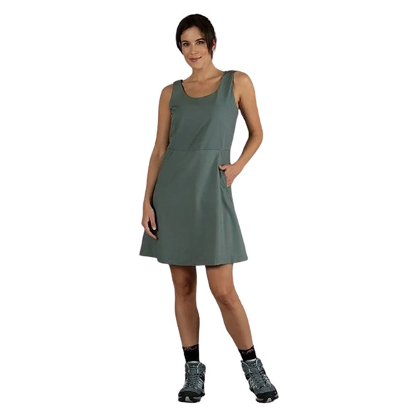 Campagnolo Women's Stretch Fabric Skater Dress "Salvia"