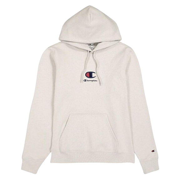 Champion Big C Logo Embroidery Fleece Hoodie "Beige"