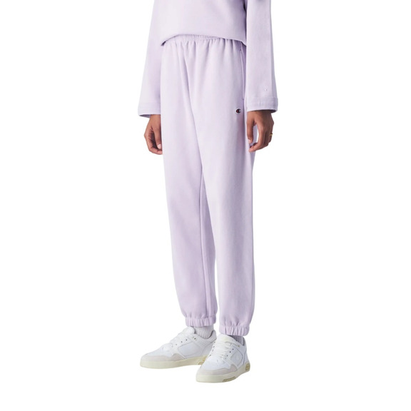 Champion Fleece Sweatpants with Elastic Cuffs "Pastel Lilac"