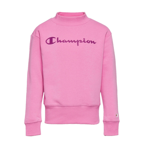 Champion Girls Legacy American Classics Crewneck "Pink"