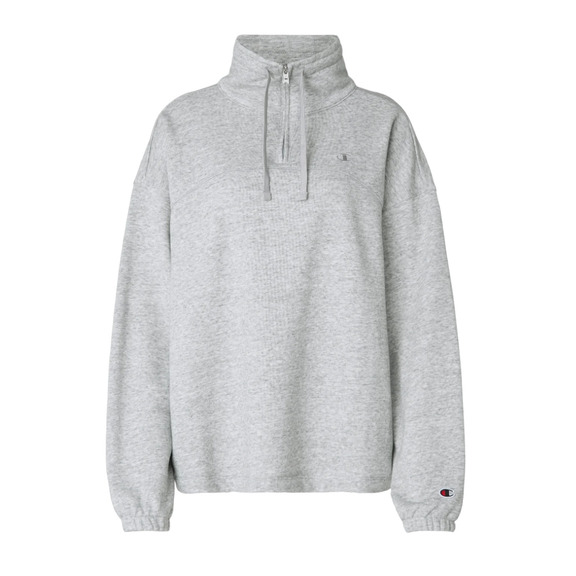 Champion Wmns Half Zip Sweatshirt "Ligh Grey"