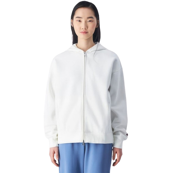 Champion Hooded Full Zip Sweatshirt W "White"